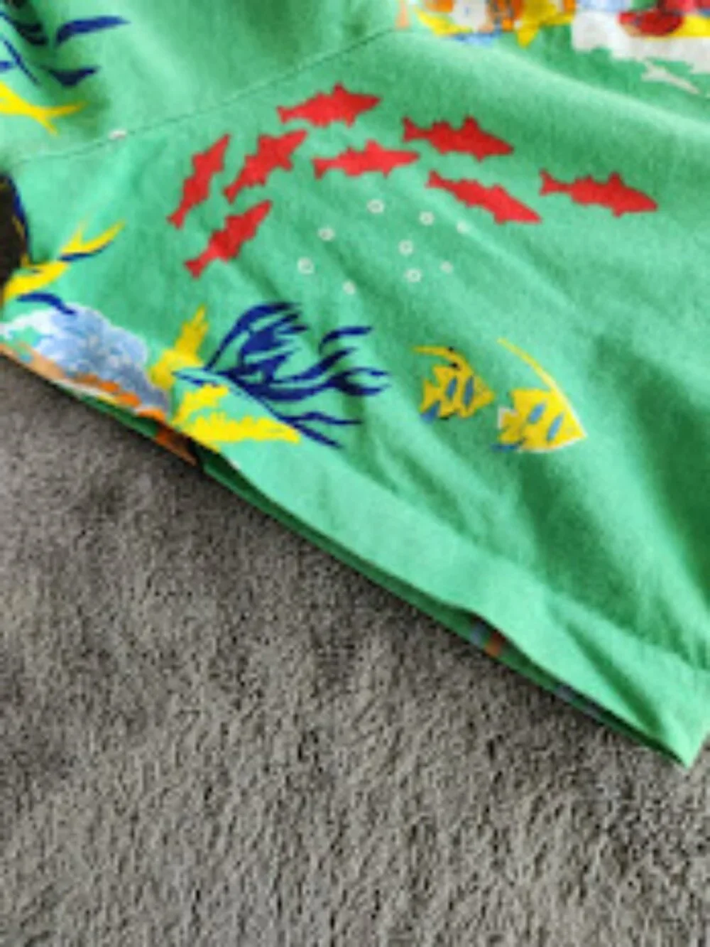 Polo Ralph Lauren Mens Diving Bear All Over Print Graphic T Shirt XL Rare